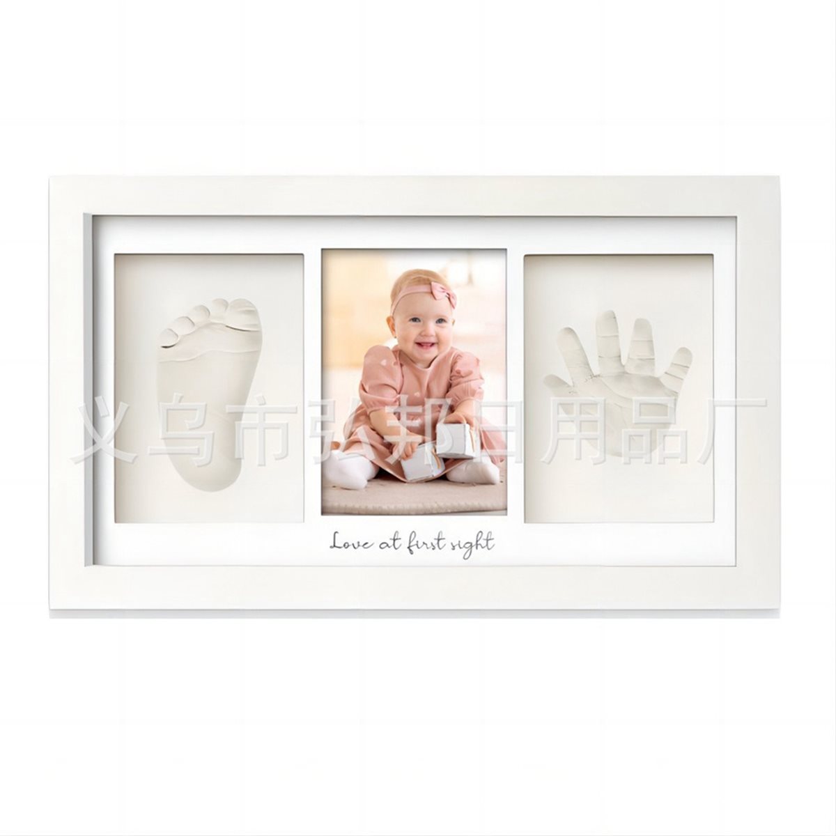Y69A Baby Handprint & Footprin - Baby Nursery Frames reseña y precio