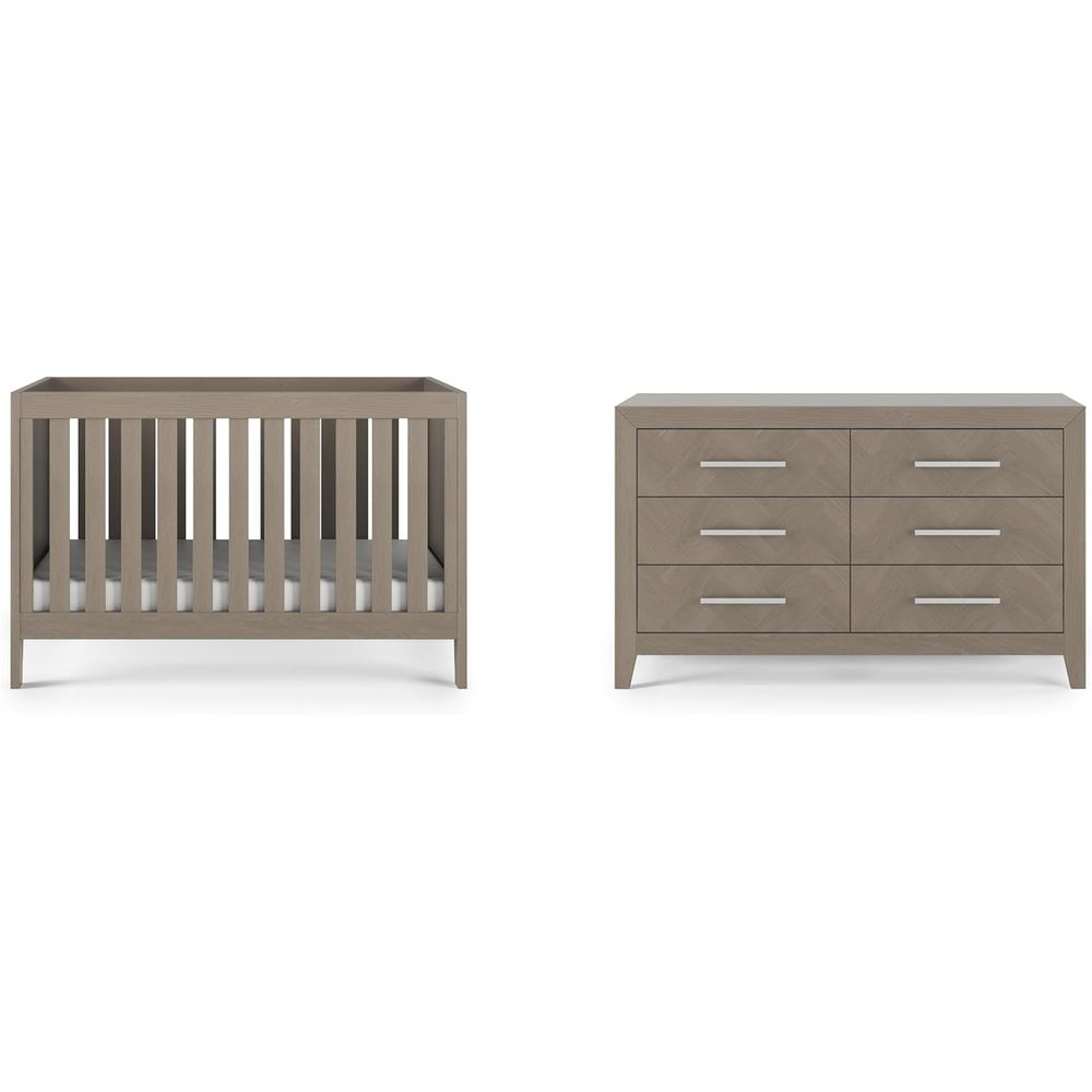 2-Piece Nursery Set: 3-in-1 Co - Convertible Crib Set reseña y precio