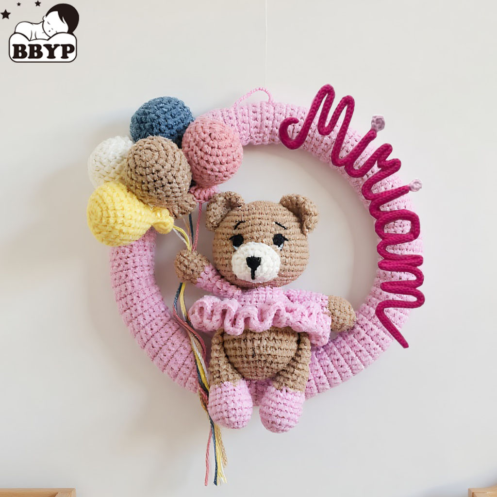 Personalized Crochet Name Wrea - Baby Nursery Toy reseña y precio