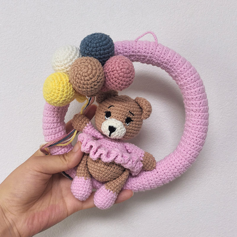 Personalized Crochet Name Wrea - Baby Nursery Toy reseña y precio