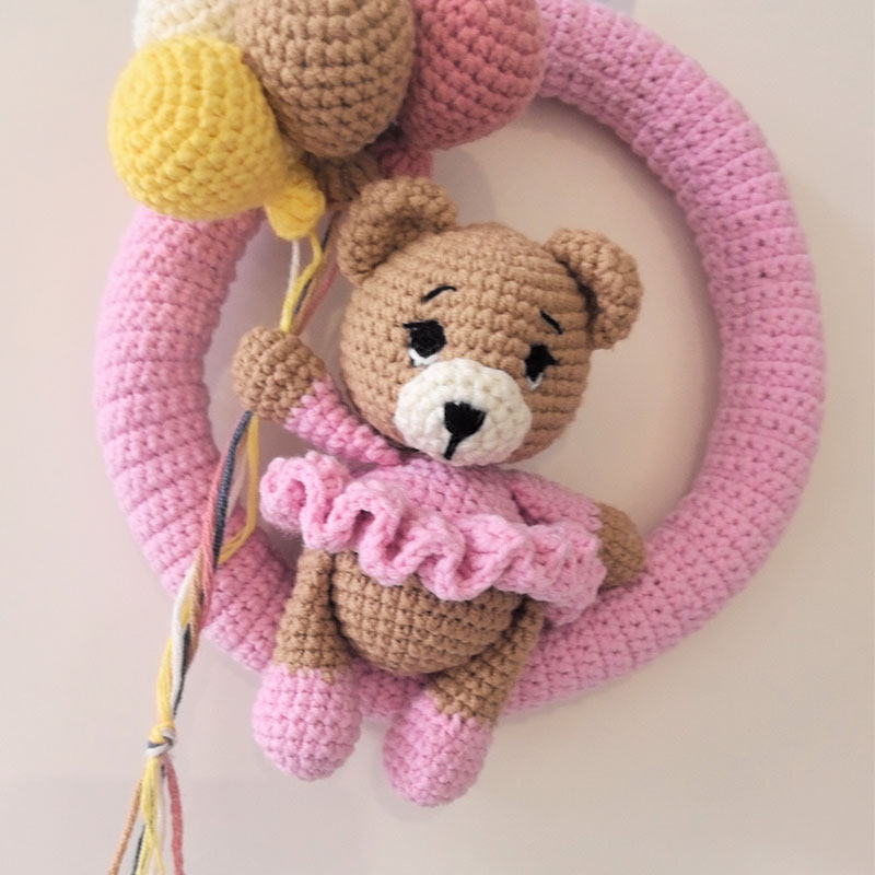 Personalized Crochet Name Wrea - Baby Nursery Toy reseña y precio