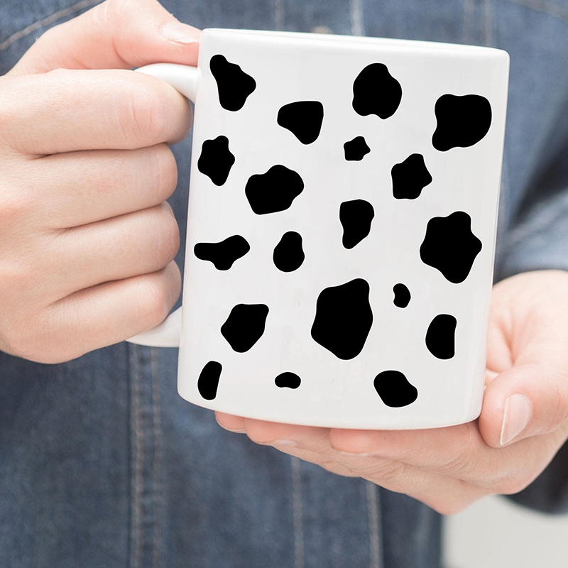 60Pcs Cartoon Cow Spot Pattern - Baby Nursery Wallpaper reseña y precio